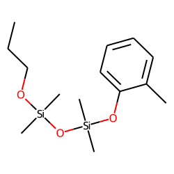 Silane, dimethyl(dimethyl(2-methylphenoxy)silyloxy)propoxy-