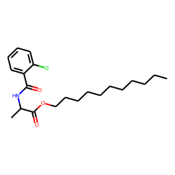 D-Alanine, N-(2-chlorobenzoyl)-, undecyl ester