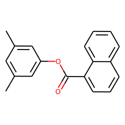 1-Naphthoic acid, 3,5-dimethylphenyl ester