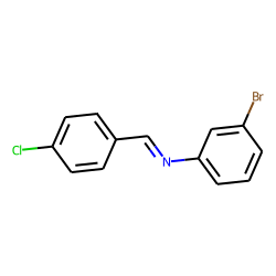 p-chlorobenzylidene-(3-bromophenyl)-amine