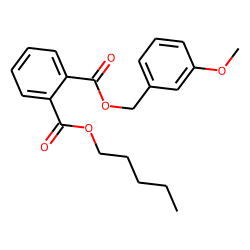 Phthalic acid, 3-methoxybenzyl pentyl ester