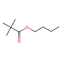 Propanoic acid, 2,2-dimethyl-, butyl ester