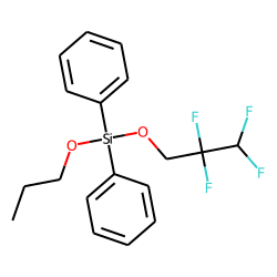 Silane, diphenylpropoxy(2,2,3,3-tetrafluoropropoxy)-
