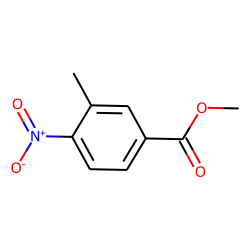 Benzoic acid, 3-methyl-4-nitro-, methyl ester