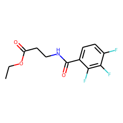 «beta»-Alanine, N-(2,3,4-trifluorobenzoyl)-, ethyl ester