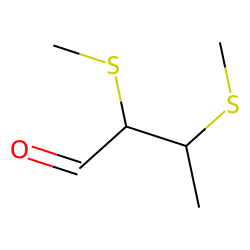 Butanal, 2,3-bis-(methylthio)