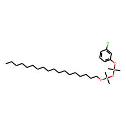 Silane, (3-chlorophenyloxy)dimethyl(octadecyloxydimethylsilyloxy)-