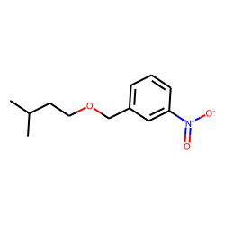 (3-Nitrophenyl) methanol, 3-methylbutyl ether