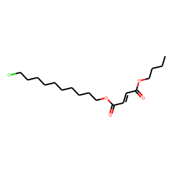 Fumaric acid, butyl 10-chlorodecyl ester