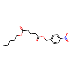 Glutaric acid, 4-nitrobenzyl pentyl ester