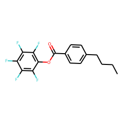 4-Butylbenzoic acid, pentafluorophenyl ester