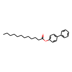Dodecanoic acid, 4-biphenyl ester