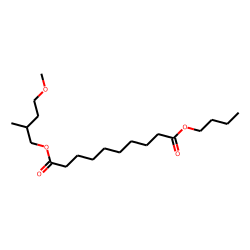 Sebacic acid, butyl 4-methoxy-2-methylbutyl ester