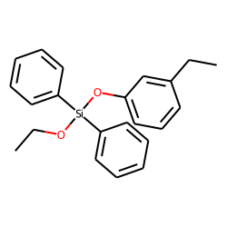 Silane, diphenylethoxy(3-ethylphenoxy)-