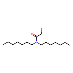 Bromoacetamide, N,N-diheptyl-