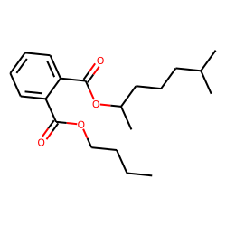 Phthalic acid, butyl 6-methylhept-2-yl ester