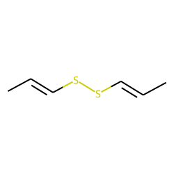 trans-bis-(1-Propenyl) disulfide