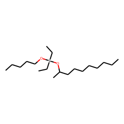 Silane, diethyl(2-decyloxy)pentyloxy-
