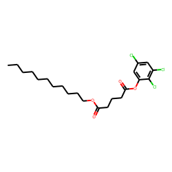 Glutaric acid, 2,3,5-trichlorophenyl undecyl ester