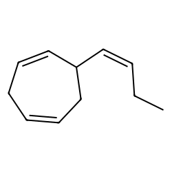 6-[(Z)-1-BUTENYL]-1,4-CYCLOHEPTADIENE