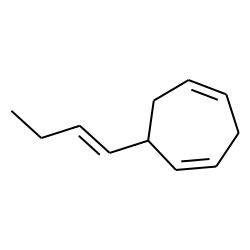 6-[(Z)-1-Butenyl]-1,4-cycloheptadiene