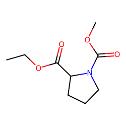 D-Proline, N-methoxycarbonyl-, ethyl ester