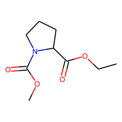 d-Proline, N-methoxycarbonyl-, ethyl ester
