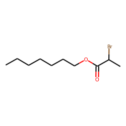 2- Bromopropionic acid, heptyl ester
