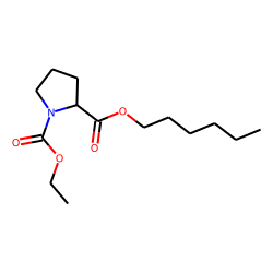d-Proline, N-ethoxycarbonyl-, hexyl ester