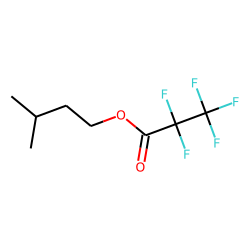 3-Methyl-1-butanol, pentafluoropropionate