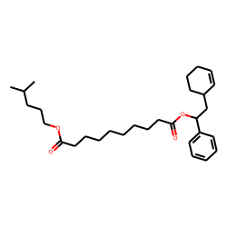 Sebacic acid, (2-(cyclohexenyl-3)-1-phenyl)ethyl isohexyl ester
