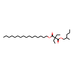 Diethylmalonic acid, hexadecyl 2-methylpentyl ester