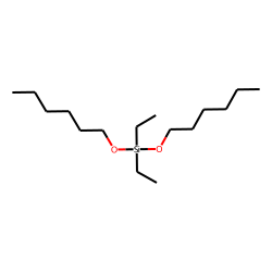 Silane, diethyldihexyloxy-