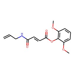 Fumaric acid, monoamide, N-allyl-, 2,6-dimethoxyphenyl ester