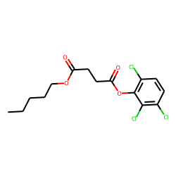 Succinic acid, pentyl 2,3,6-trichlorophenyl ester