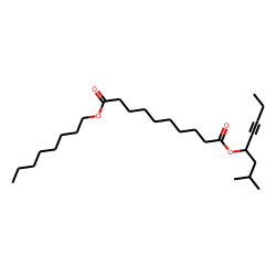 Sebacic acid, 2-methyloct-5-yn-4-yl octyl ester