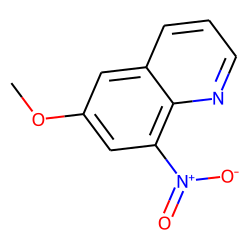 Quinoline, 6-methoxy-8-nitro-