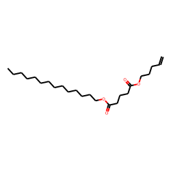 Glutaric acid, pent-4-enyl tetradecyl ester