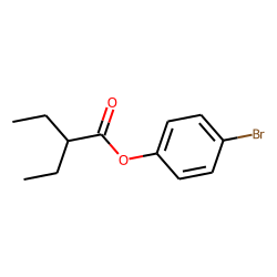 2-Ethylbutyric acid, 4-bromophenyl ester
