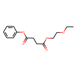 Succinic acid, phenyl 2-ethoxyethyl ester