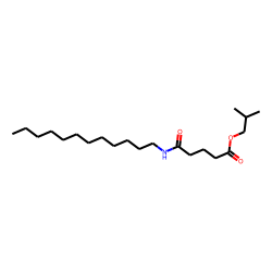 Glutaric acid, monoamide, N-dodecyl-, isobutyl ester