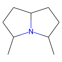 cis-3,7a-H-cis-5,8-H-3,5-Dimethylpyrrolizidine