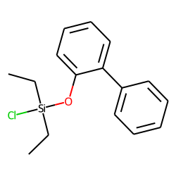 Silane, chlorodiethyl(2-phenylphenoxy)-