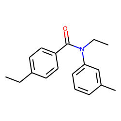 Benzamide, N-ethyl-N-(3-methylphenyl)-4-ethyl-