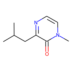 1-methyl-3-isobutyl-2(1H)-pyrazinone