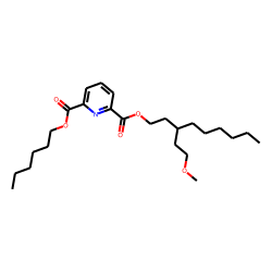 2,6-Pyridinedicarboxylic acid, hexyl 3-(2-methoxyethyl)nonyl ester