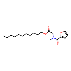 Sarcosine, N-(2-furoyl)-, undecyl ester