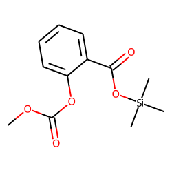 Carbomethoxy-salicylic acid, trimethylsilyl ester