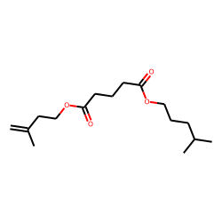 Glutaric acid, isohexyl 3-methylbut-3-enyl ester