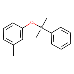 1-Dimethylphenylsilyloxy-3-methylbenzene